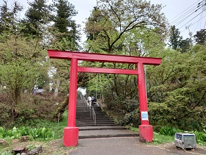 蒼紫神社階段