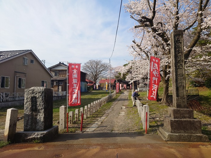 金峯神社駐車場2