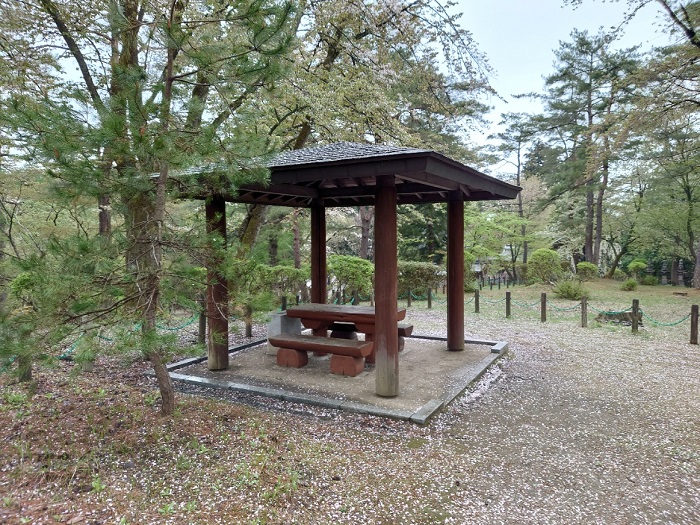 悠久山公園ベンチ2